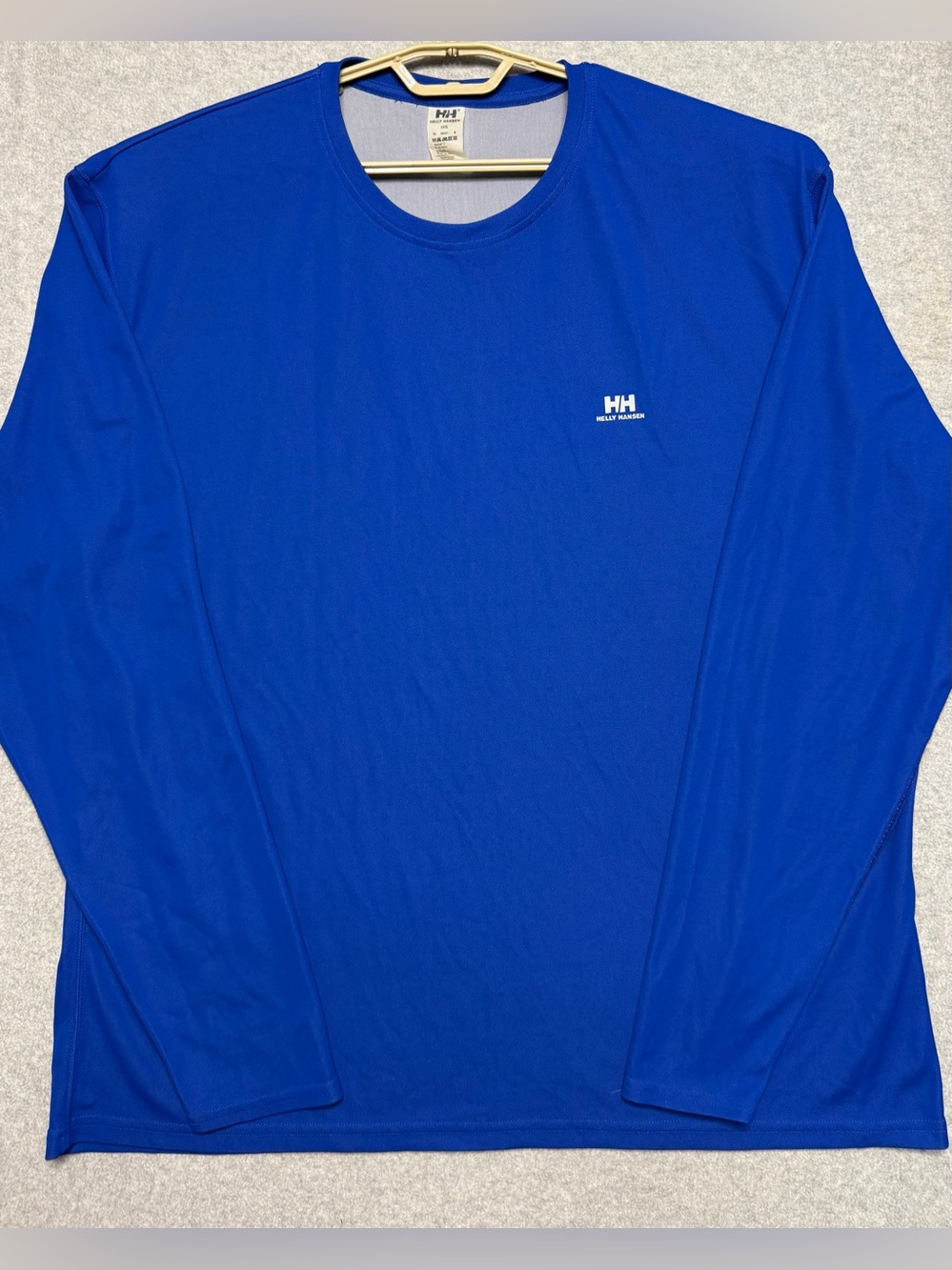 Helly Hansen Lifa Versa Men’s 3XL Blue Long Sleeve Performance Base Layer Shirt